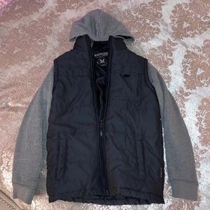 Sweatshirt/Vest combo